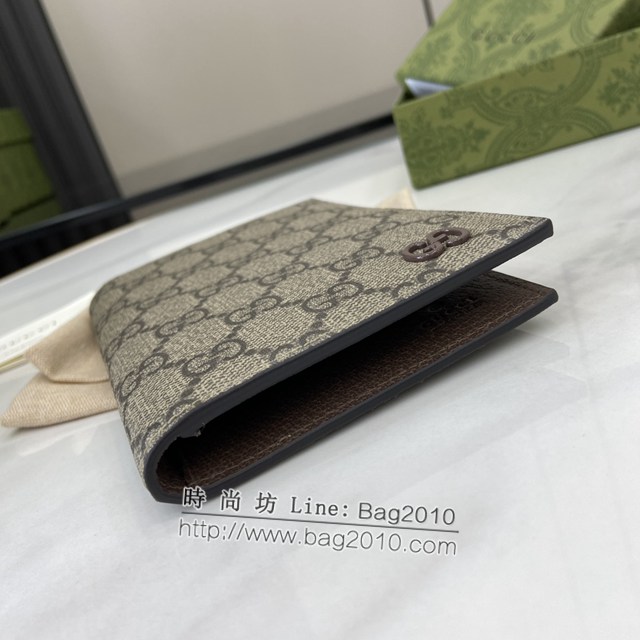 Gucci專櫃古馳最新款飾GG細節GG護照夾 jh2300型號：795229